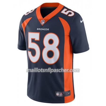 Maillot Denver Broncos Von Miller 58 Nike Bleu - Homme